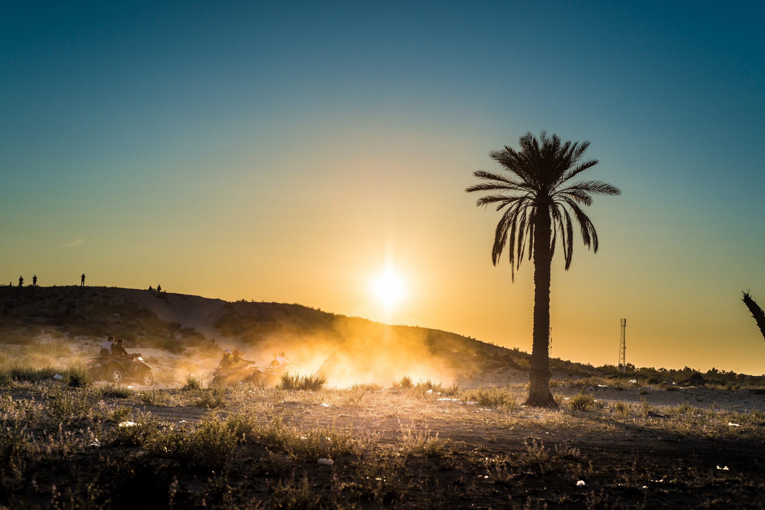 Desert activities in Tunisia