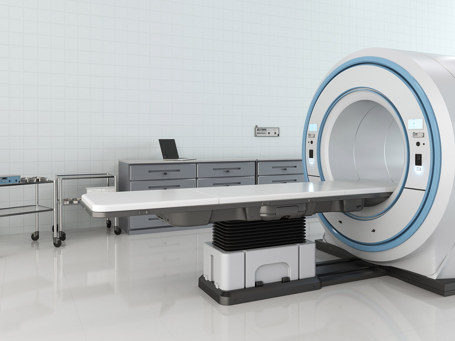 3d Rendering Mri Scan Machine Or Magnetic Resonance Imaging Scan